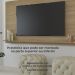 Painel Suspenso Para TV 60 Pol 1 Prateleira 180 cm Carvalho ARLY