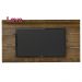 Painel Suspenso Para TV 60 Pol 1 Prateleira 180 cm Pinho ARLY