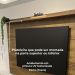 Painel Suspenso Para TV 60 Pol 1 Prateleira 180 cm Pinho ARLY