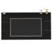 Painel Suspenso Para TV 60 Pol 1 Prateleira 180 cm Preto ARLY