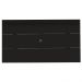 Painel Suspenso Para TV 60 Pol 1 Prateleira 180 cm Preto ARLY