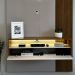 Painel Suspenso TV 65 Pol 1P 180 Cm Cinamomo Off White ARLY