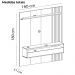 Painel Suspenso TV 65 Pol 1P 180 Cm Cinamomo Off White ARLY