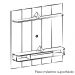 Painel Suspenso TV 75 Pol 183 cm 4622 Cinamomo Off White ARLY