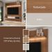Painel Suspenso TV 75 Pol 183 cm 4622 Cinamomo Off White ARLY