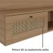Painel Suspenso Tv 72 Pol 160 cm 4611 Carvalho ARLY