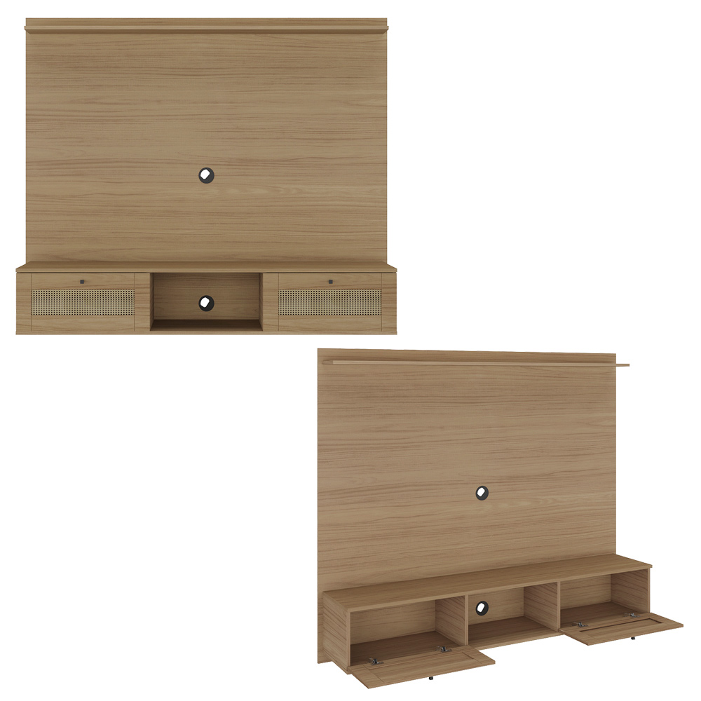 Painel Suspenso Tv 72 Pol 160 cm 4611 Carvalho ARLY