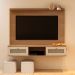 Painel Suspenso Tv 72 Pol 160 cm 4671 Cinamomo Off White ARLY