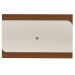 Painel Suspenso Tv 86 Pol 220 cm 4508 Cedro Off White ARLY