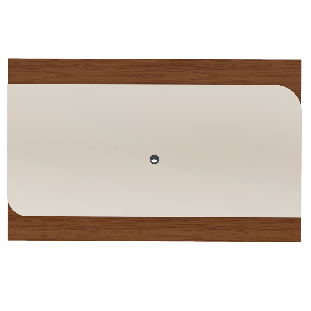 Painel Suspenso Tv 86 Pol 220 cm 4508 Cedro Off White ARLY