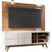 Painel TV 70 Polegadas Leme E Rack 2 Portas Noronha Freijo Off White Matte CLB