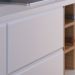 Painel TV 70 Polegadas Leme E Rack 2 Portas Noronha Freijo Off White Matte CLB