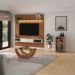 Painel TV 75 Pol Mesa De Centro E Aparador Bar BBO3 Cinamomo ARLY