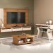 Painel TV Mesa Aparador Sala PDH4641 Cinamomo Off White ARLY