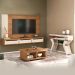 Painel TV Mesa Aparador Sala PDH4641 Cinamomo Off White ARLY