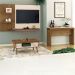 Painel TV Mesa Aparador Sala de Estar CHL43 Pinho Off White ARLY