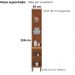 Paneleiro 2 Portas 228X36 cm Cria J00172 Freijo Off White PLN