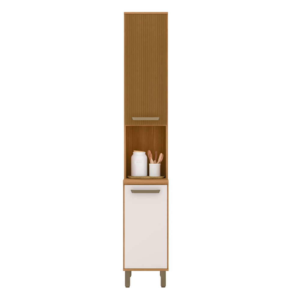 Paneleiro 2 Portas 228X36 cm Cria J00172 Freijo Off White PLN