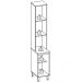 Paneleiro 2 Portas 228X36 cm Cria J00172 Freijo Off White PLN