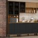 Paneleiro 4 Portas MDF 70 cm Tosc PTO01 Freijo Nero MXM