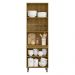 Paneleiro 4P Vidro 228x70 cm Cria J00156 Freijo Off White PLN