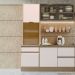 Paneleiro Duplo 2P 1G 215x58 cm 12634 Etti Carvalho Oak Off White PLN