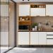 Paneleiro Duplo 2P 220 cm 12636 Raven Freijo Off White PLN