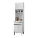 Paneleiro Duplo 4 Portas 61cm Andreia Branco REAJL Moveis