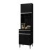 Paneleiro Duplo 4 Portas 61cm Andreia Preto REAJL Moveis