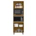 Paneleiro Torre Quente 228x70 cm Cria J00155 Freijo Off White PLN
