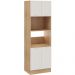 Paneleiro Torre Quente 4 Portas 218 cm CD384 Branco Dtall