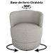 Poltrona Base Giratoria Marselha Plano Milenum F490 Palha Milani Store