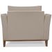 Poltrona Decorativa Balli 1 Lugar Pes Madeira Linho Areia Ezz