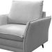 Poltrona Decorativa Pes Palito 2519 Linho 12053 Graz