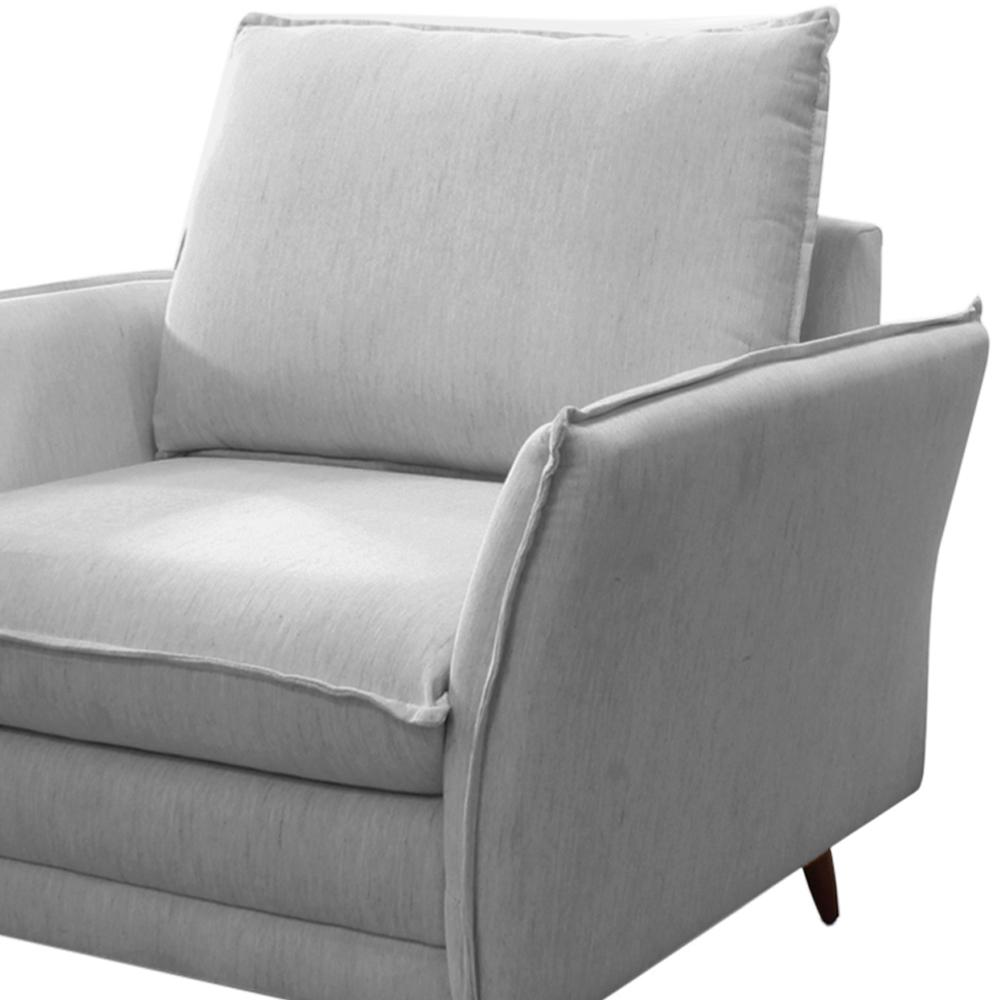 Poltrona Decorativa Pes Palito 2519 Linho 12053 Graz