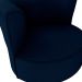 Poltrona Decorativa Pes Palito Savana Veludo Light Azul Milani Store