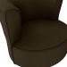 Poltrona Decorativa Pes Palito Savana Veludo Light Marrom Milani Store