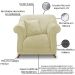Poltrona Decorativa Retro Polo Com Almofada Suede 1100 Ezz