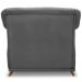 Poltrona Decorativa Retro Polo Com Almofada Suede 1104 Ezz