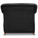 Poltrona Decorativa Retro Polo Com Almofada Veludo 2237 Ezz
