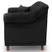 Poltrona Decorativa Retro Polo Com Almofada Veludo 2237 Ezz