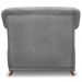 Poltrona Decorativa Retro Polo Com Almofada Veludo 2938 Ezz