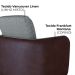 Poltrona Decorativa Zurique 76 cm Linho Vancouver Cinza Corino Whisk Milani Store
