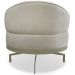 Poltrona Giratoria Glamour 704 Organica Linho Boucle 3301 Ezz