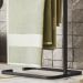 Porta Toalha Toalheiro Duplo Lovell Bancada Lavabo Preto DHom