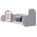 Prateleira Decorativa Nicho Infantil MDF 91X30 cm Branco ARLY