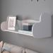 Prateleira Decorativa Nicho Infantil MDF 91X30 cm Branco ARLY