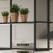 Prateleira Teto e Parede Estilo Industrial Aurum Preto DHom