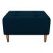 Puff Decorativo Para Sala Piva 62x52 cm E433 Azul Milani Store