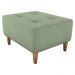Puff Para Sala Piva 62 cm Tecido Boucle F494 Oliva Milani Store